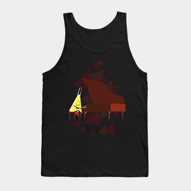 Piano Bill Tank Top by Contenebratio